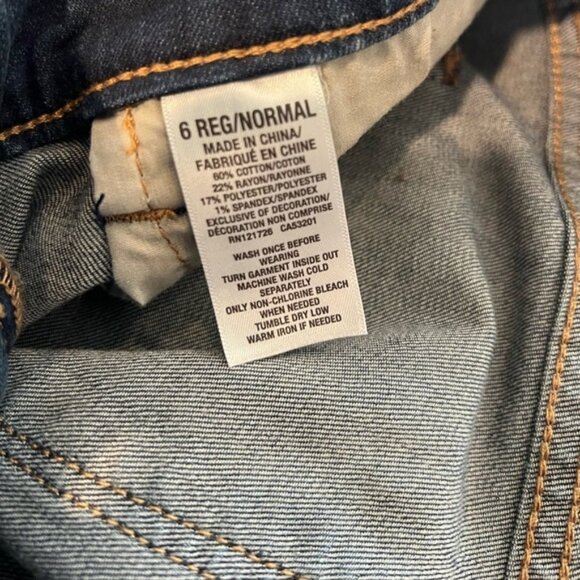 Aeropostale Skinny Jeans Size 6 Regular - Picture 3 of 6